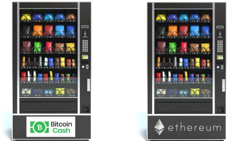 A Number of Hong Kong Vending Machines Support Bitcoin Cash Payments Over BTC