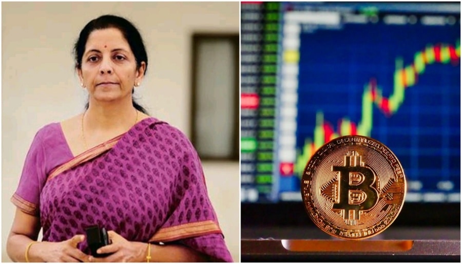 The Finance Minister of India, Sitharaman, asks for global support in imposing a ban on cryptocurrency