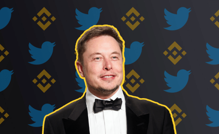 Binance invests $500 million in Elon Musk's acquisition of Twitter.
