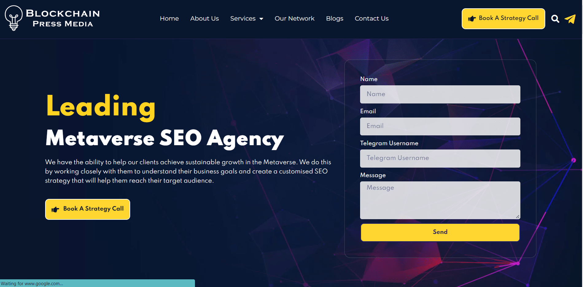Blockchain Press Media  Metaverse SEO 