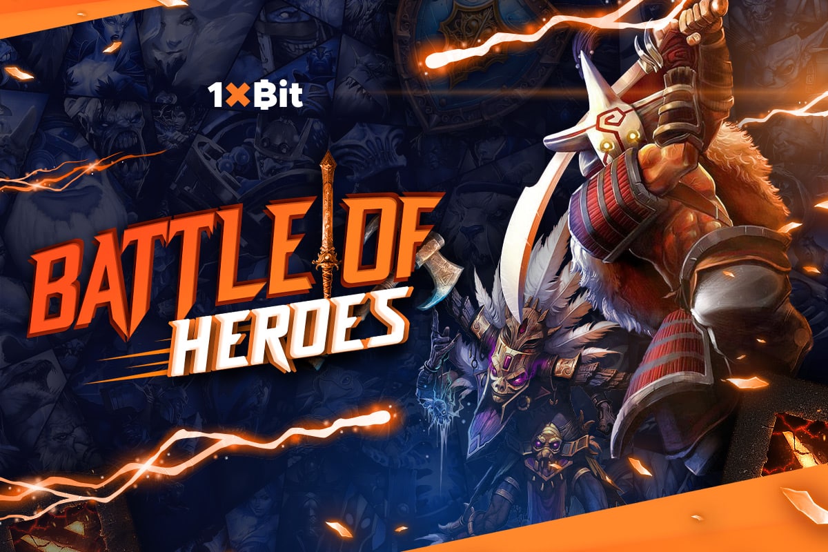 1xBit Hosts Battle of Heroes Dota 2 Tournament with Tiered Rewards