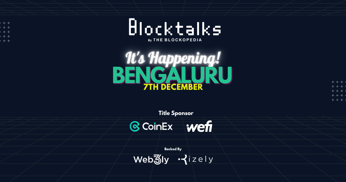 Blocktalks Bangalore Media Partners