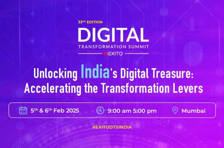 Driving Digital Change: The 33rd Digital Transformation Summit to Shape India’s $1 Trillion Digital Market