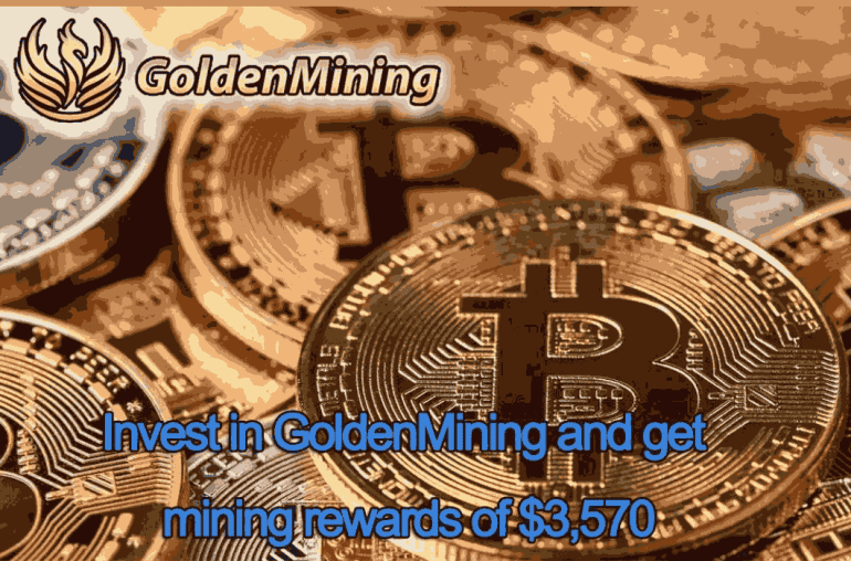 Invest in GoldenMining, get huge mining rewards, and realize wealth growth.