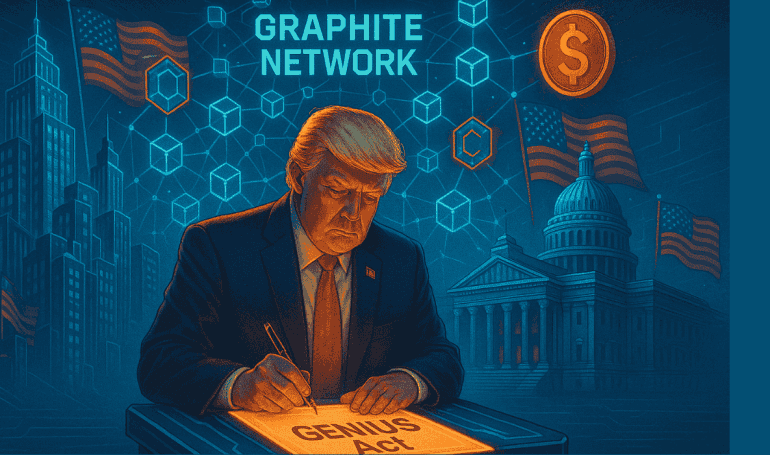 Trump’s GENIUS Act Strengthens Demand for Graphite Network’s TradFi-Grade Blockchain Infrastructure