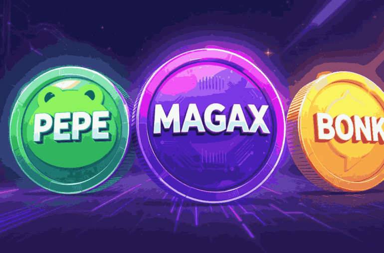 Top 3 Meme Coins Poised for Big Moves in 2025, With MAGAX Emerging as the Game Changer