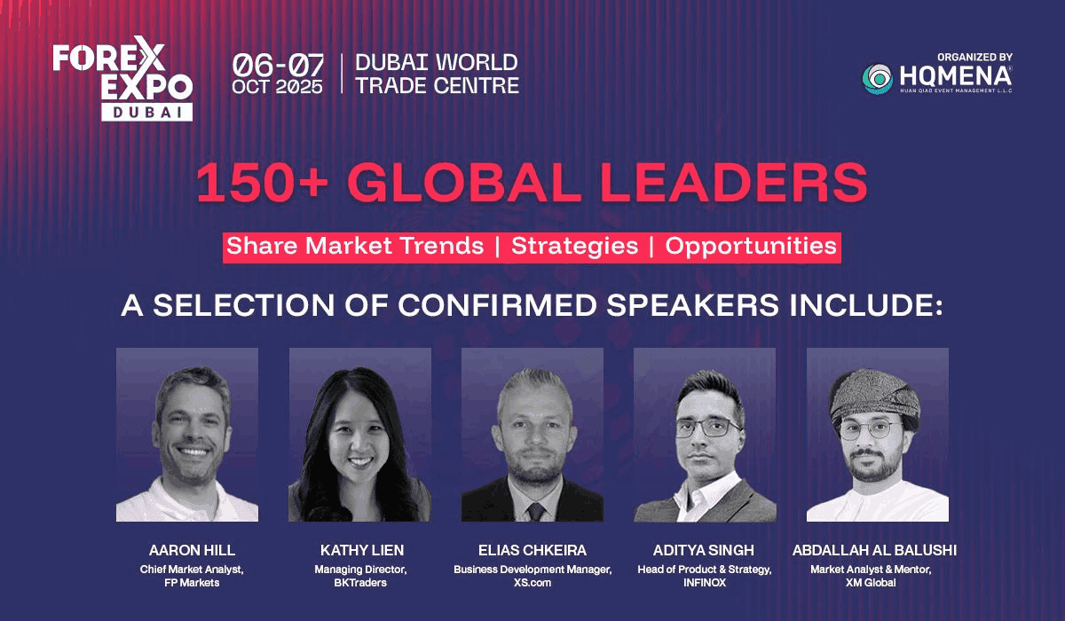 Forex Expo Dubai 2025 Conference to Feature 150+ Global FX and Fintech Leaders