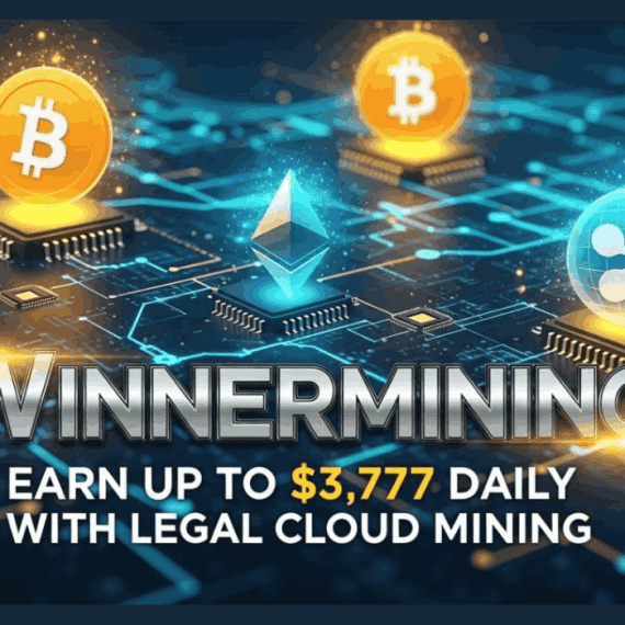 WinnerMining: Earn Up to $3,777 Daily with Legal Cloud Mining