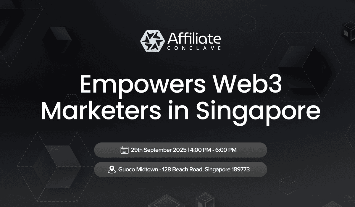 Affiliate Conclave 2025: Empowers Web3 Marketers in Singapore