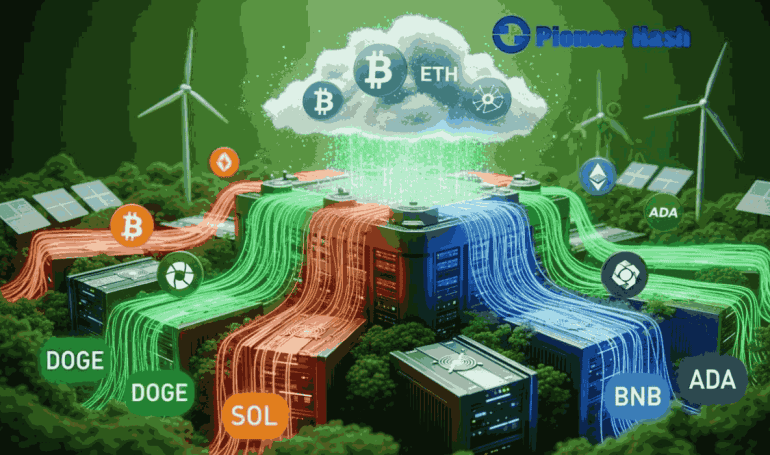A New Era of Green Mining: Pioneer Hash Contracts Help You Earn Money Easily and Protect the Environment!