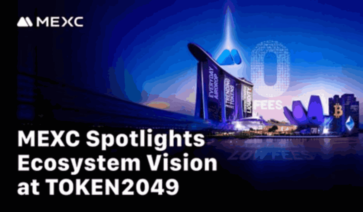 MEXC Reimagines Crypto Experience at TOKEN2049 Singapore with Zero-Fee Mission and Ecosystem Vision