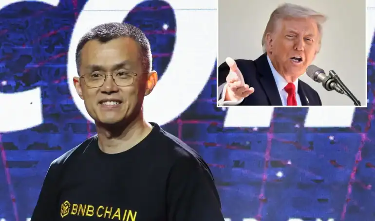 Trump Pardons Binance Founder CZ After Four Months in Prison