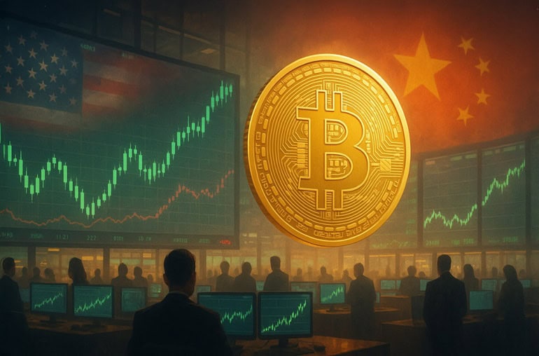 Bitcoin Surges as U.S. and China Make Headway on Trade Talks