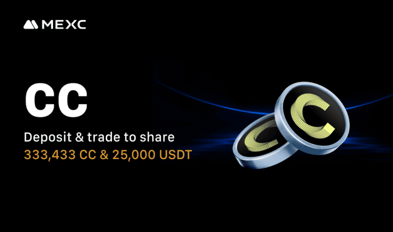 MEXC Lists Canton Network (CC) with Zero-Fee Trading and 333,433 CC & 25,000 USDT Airdrop+ Rewards